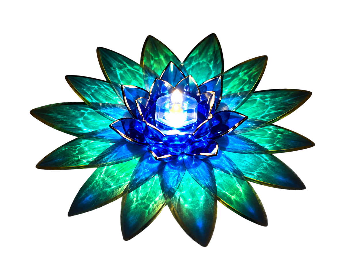 Lotus Reflection Diya(Pack of 12)